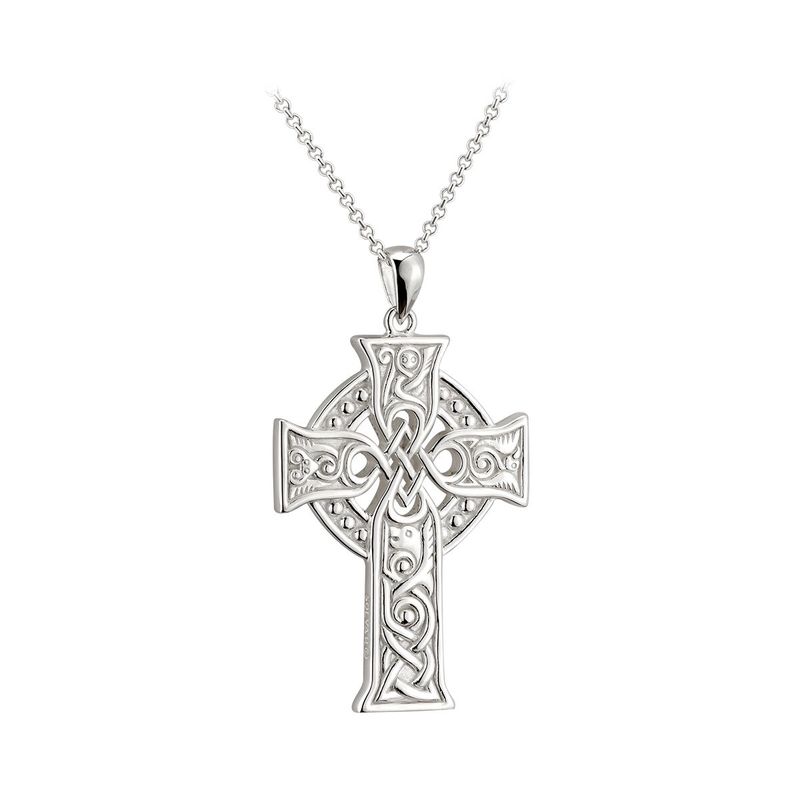 Four Apostles Large Celtic Cross pendant
