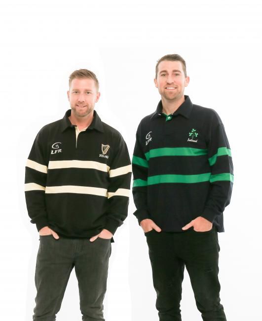 Harp Ireland Longsleeve Striped Rugby