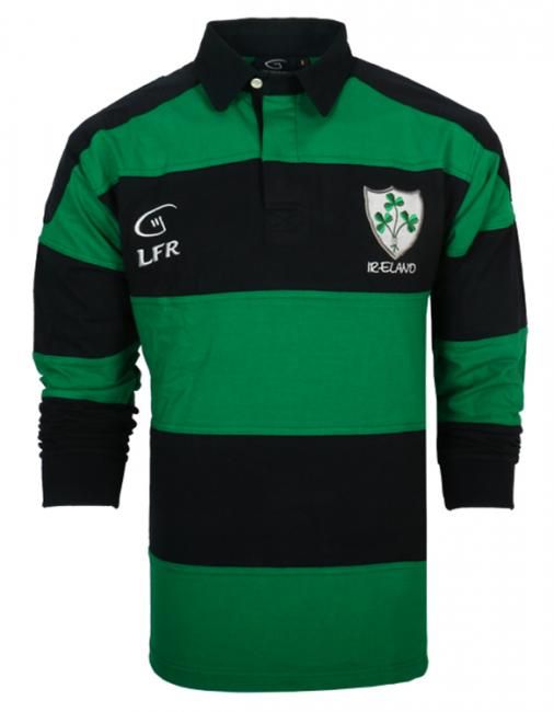 Longsleeve Striped Rugby, Size: S