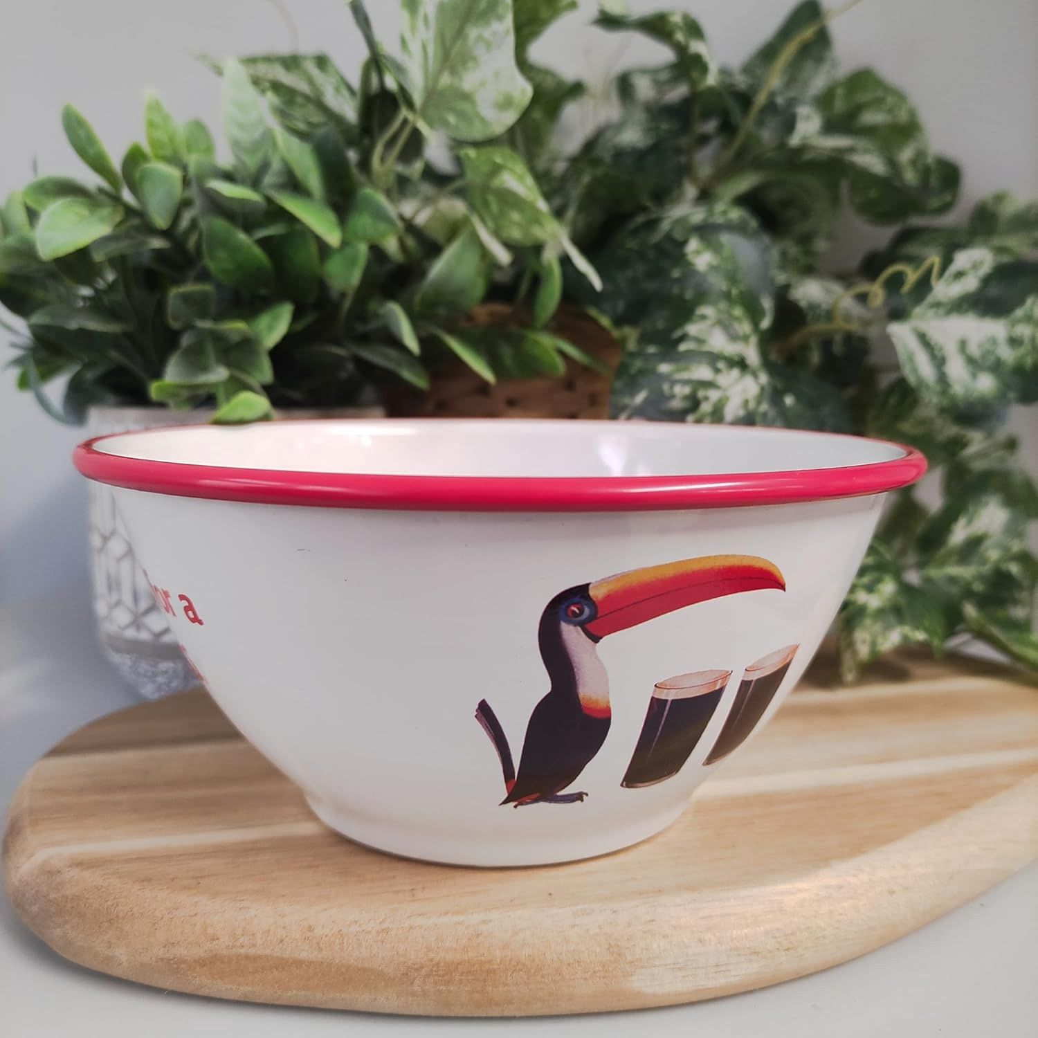 Guinness - Enamel Bowl - Toucan