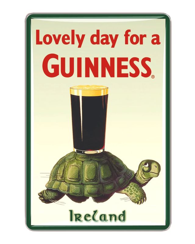 Guinness - Metal Sign - Tortoise