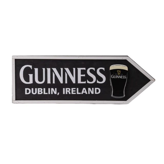 Guinness - Wooden Roadsign - Pint