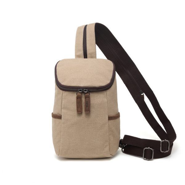 Multifunctional Brushed Cotton Bag- Khaki