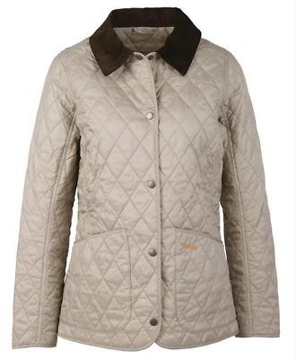 Barbour Annandale Quilted Jacket - Doeskin, Size: 2US/6UK