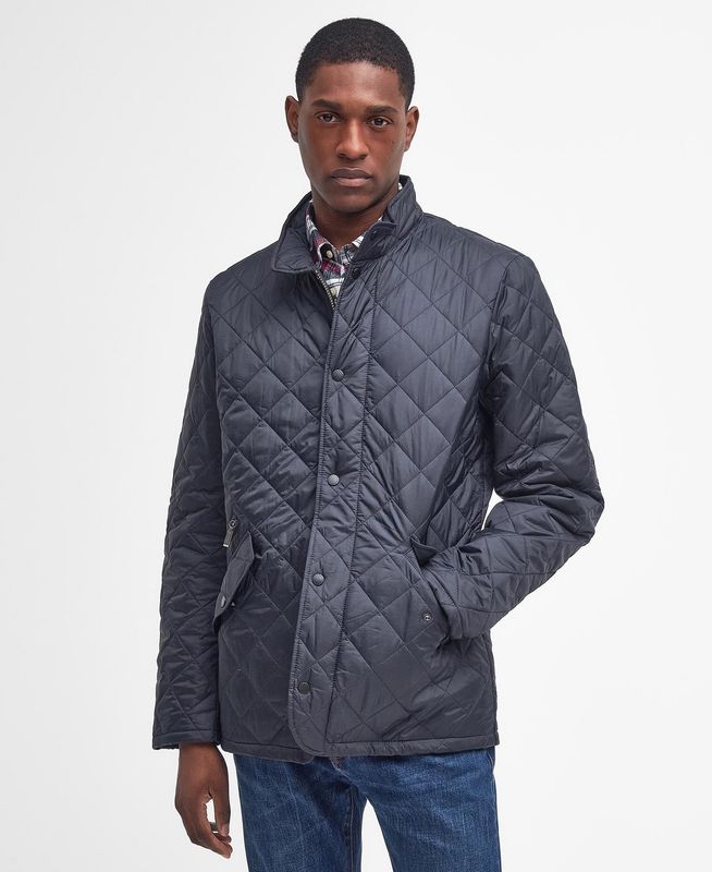 Barbour Flyweight Chelsea Quilted Jacket - Navy