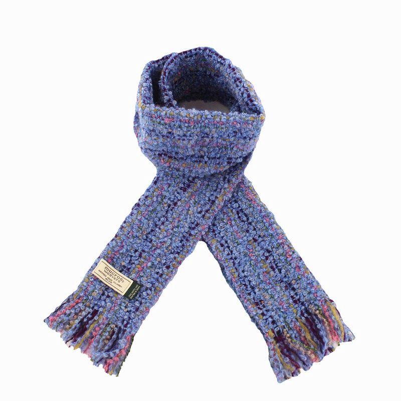 Mohair &amp; Viscose Scarf - Sky Blue