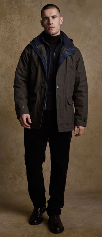 Michael Waterproof Coat - Olive