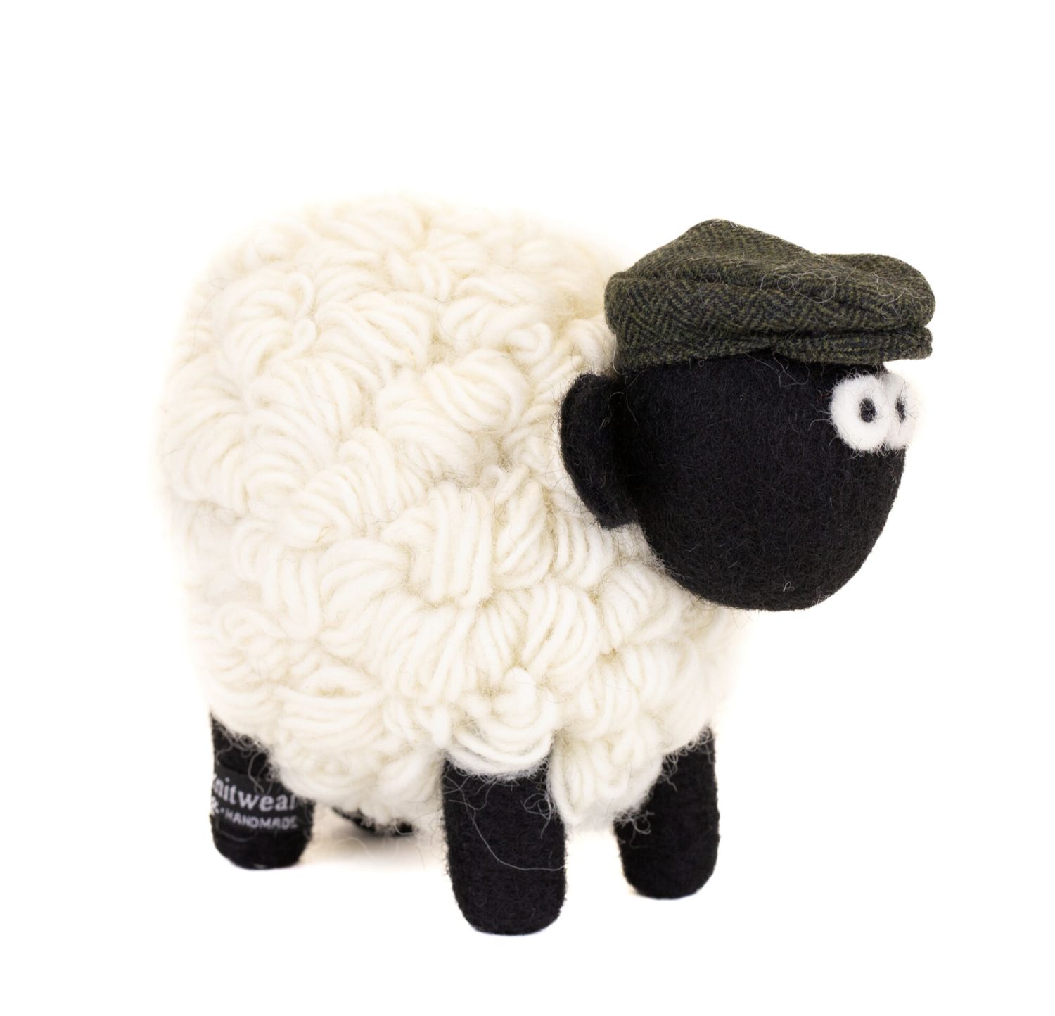 Flat Cap Sheep, Color: Green Cap