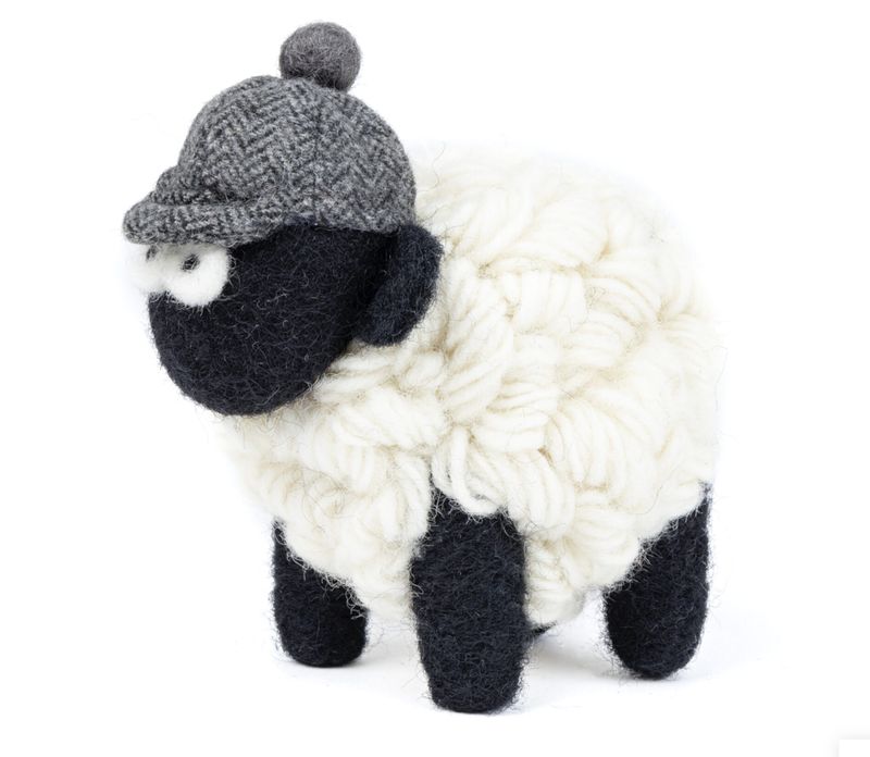 Knitted Sheep Collectible - Sherlock Holmes