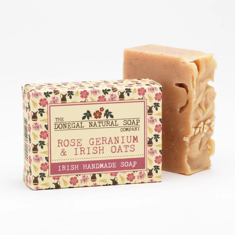 Rose Geranium and Irish Oats Soap