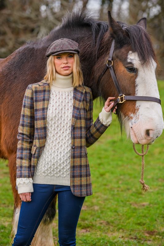 Mucros Blazer - Earth Tweed
