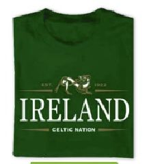 T-Shirt - Celtic Nations - Bottle Green