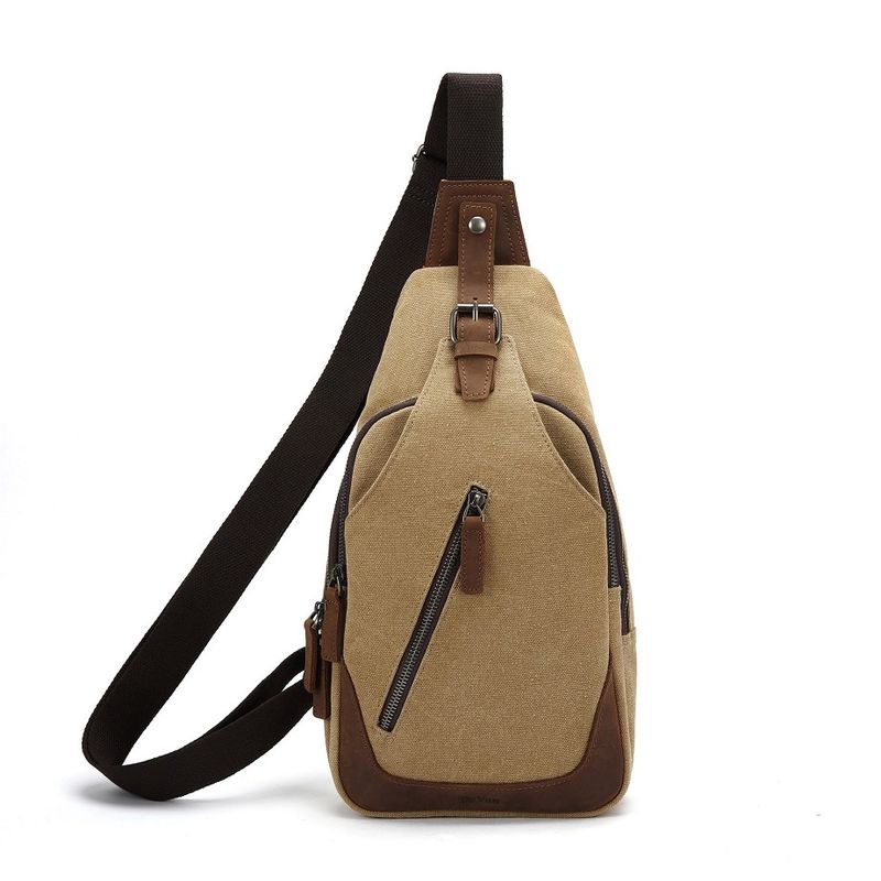 Canvas Sling Bag - Mustard
