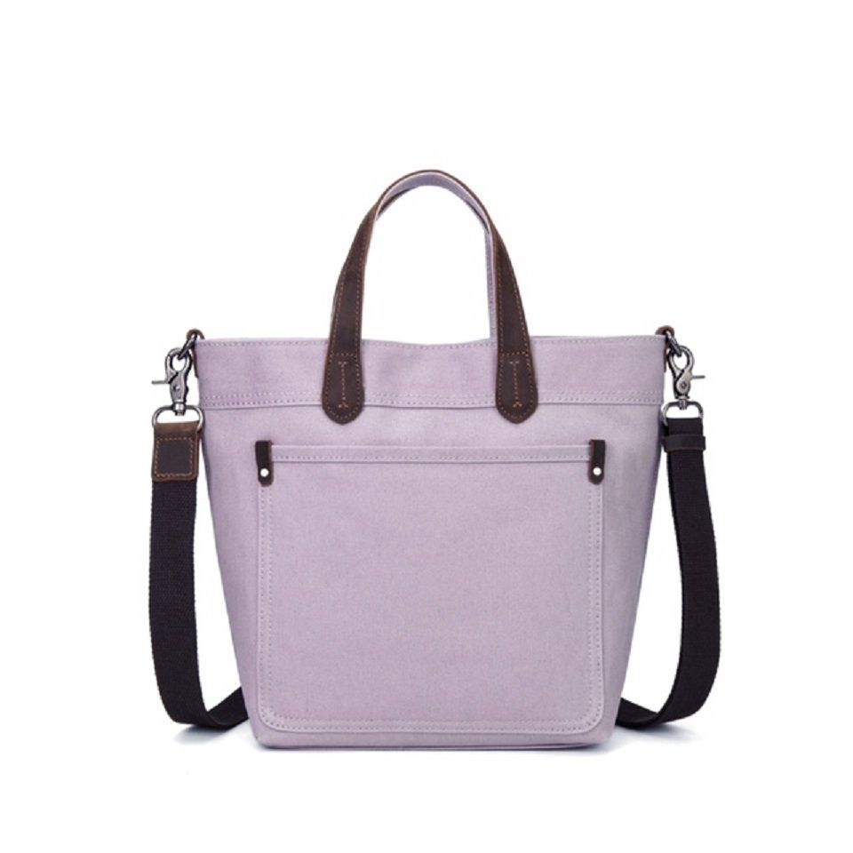 Canvas Tote Bag - Lilac