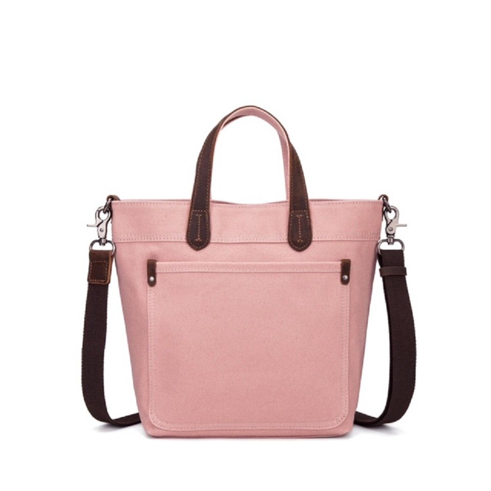 Canvas Tote Bag - Pink