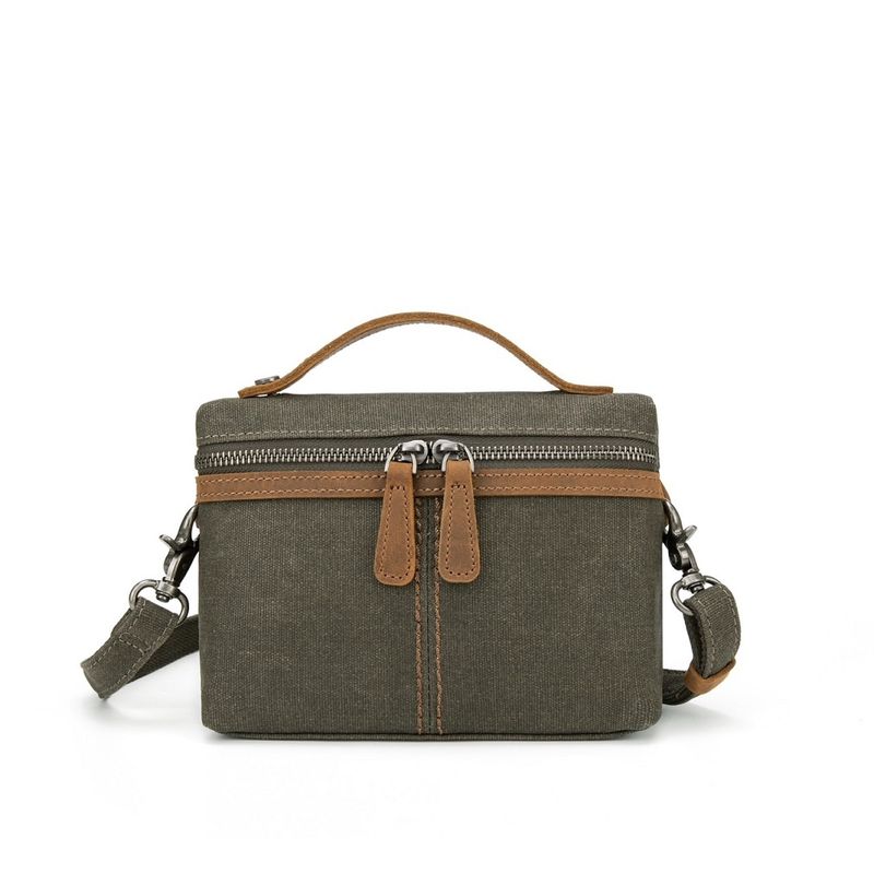 Small Canvas Fanny Pack  - Green