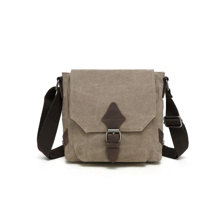 Shoulder Bag Leather Trim