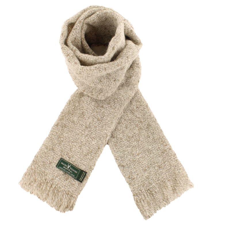 Alpaca Boucle Scarf - AB1