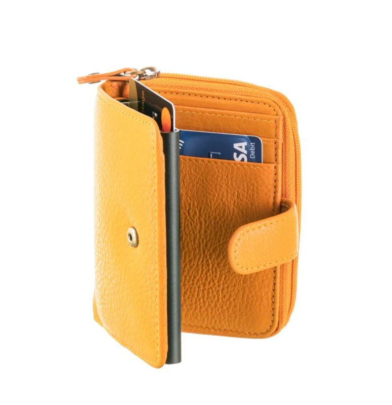 Tube Wallet - Mustard