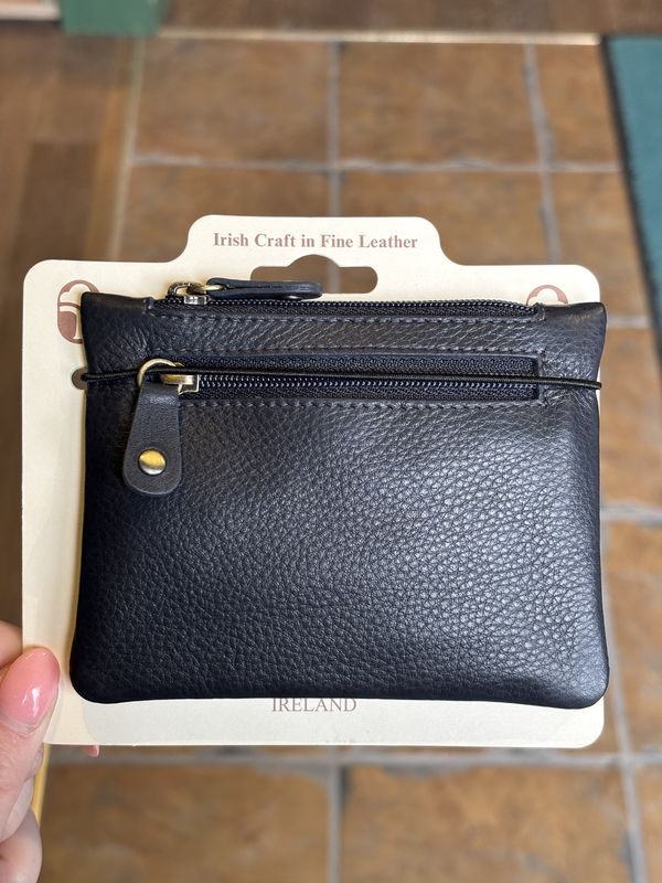 3 Zip Purse - Navy