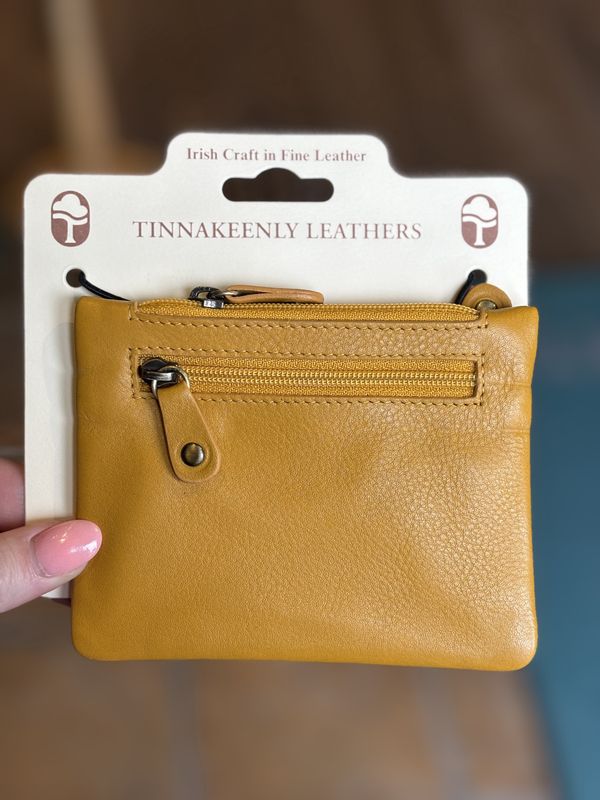 3 Zip Purse - Mustard