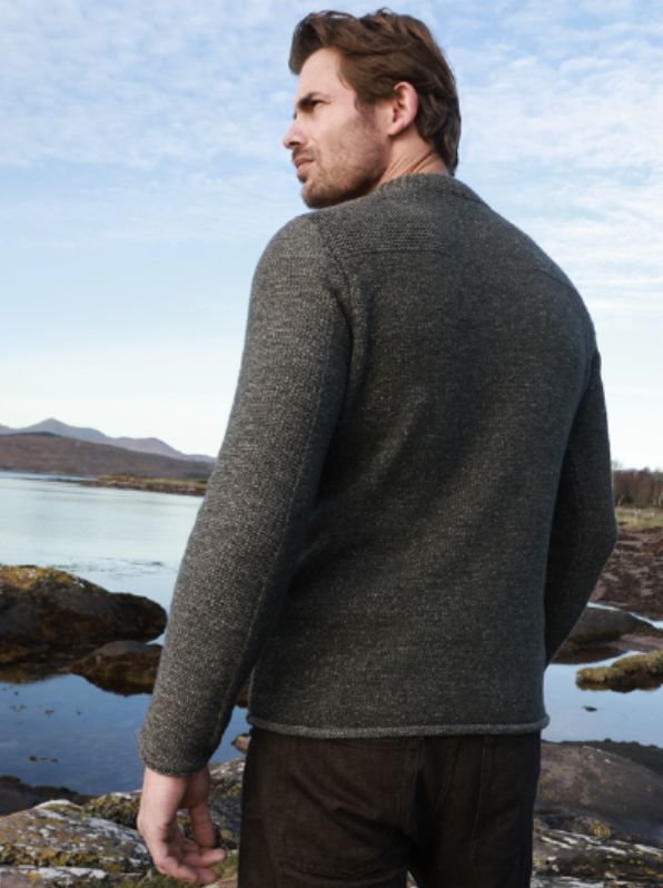 Crew Neck w/ Link stitches - Woodland