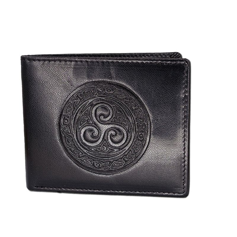 Triskele Leather Wallet