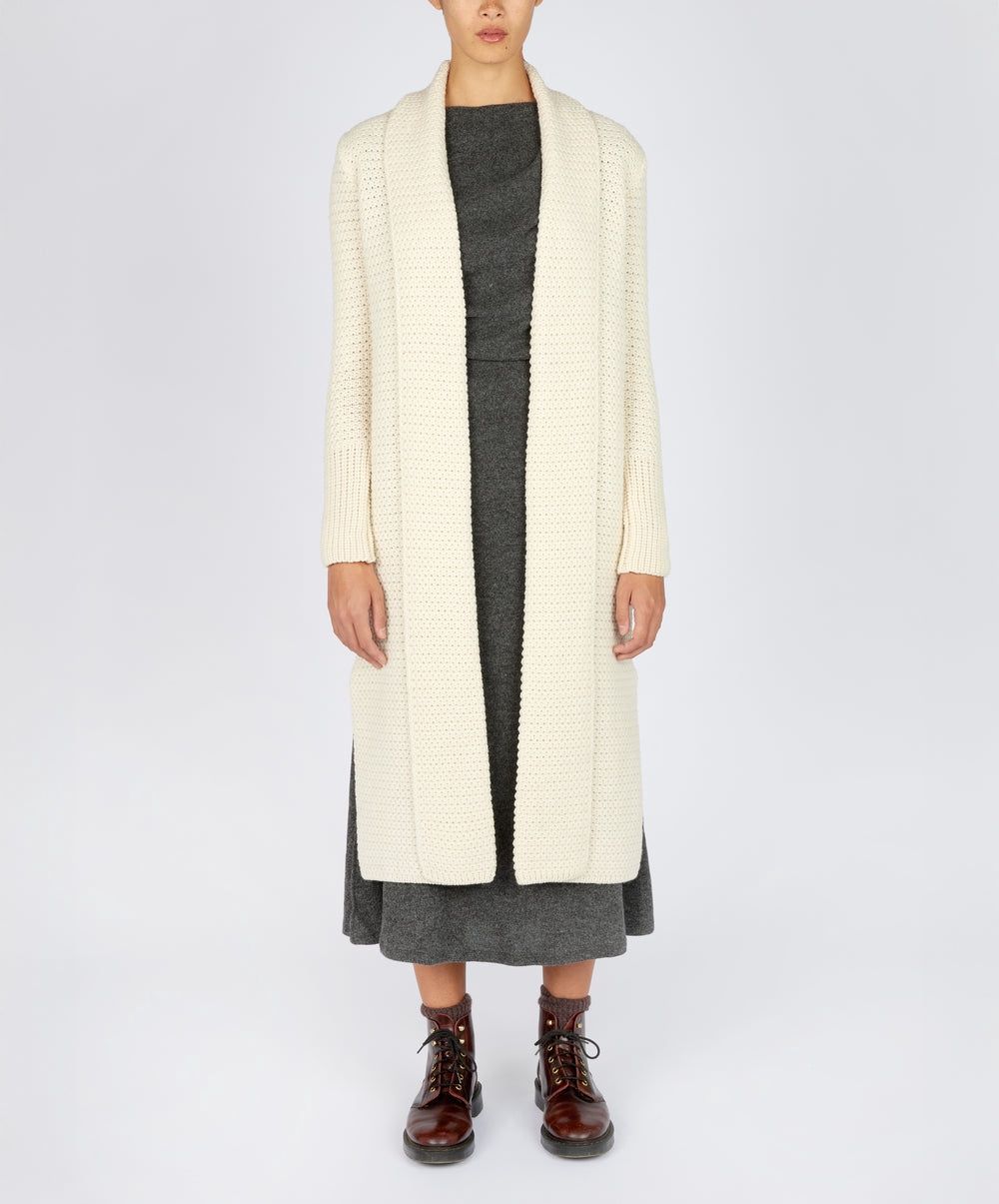 Rathnew Textured Coatigan - Natural