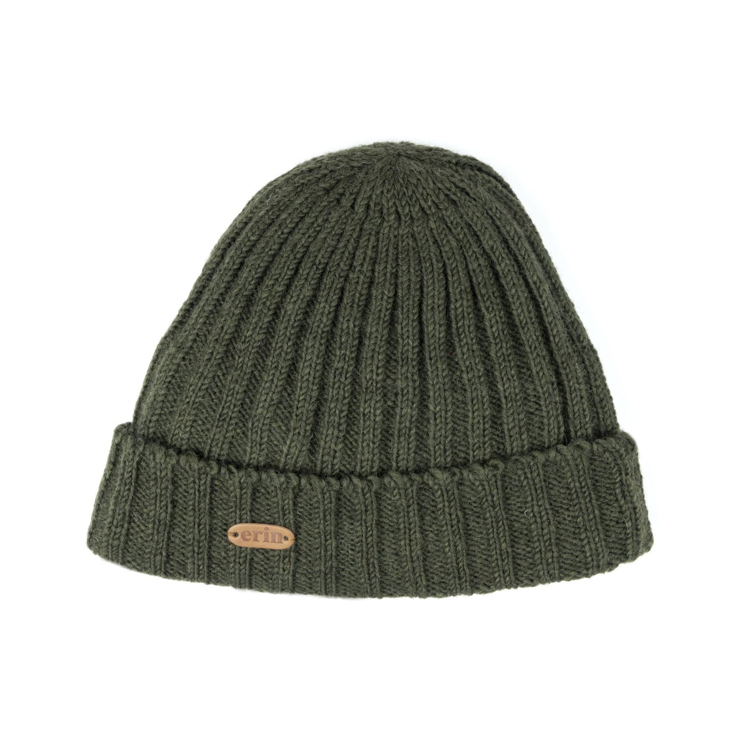 Rib Pullon Hat Turnup - Green