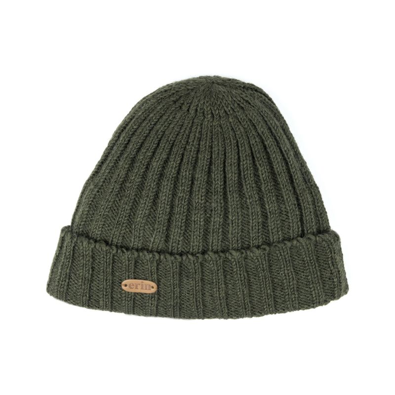 Rib Pullon Hat Turnup - Green