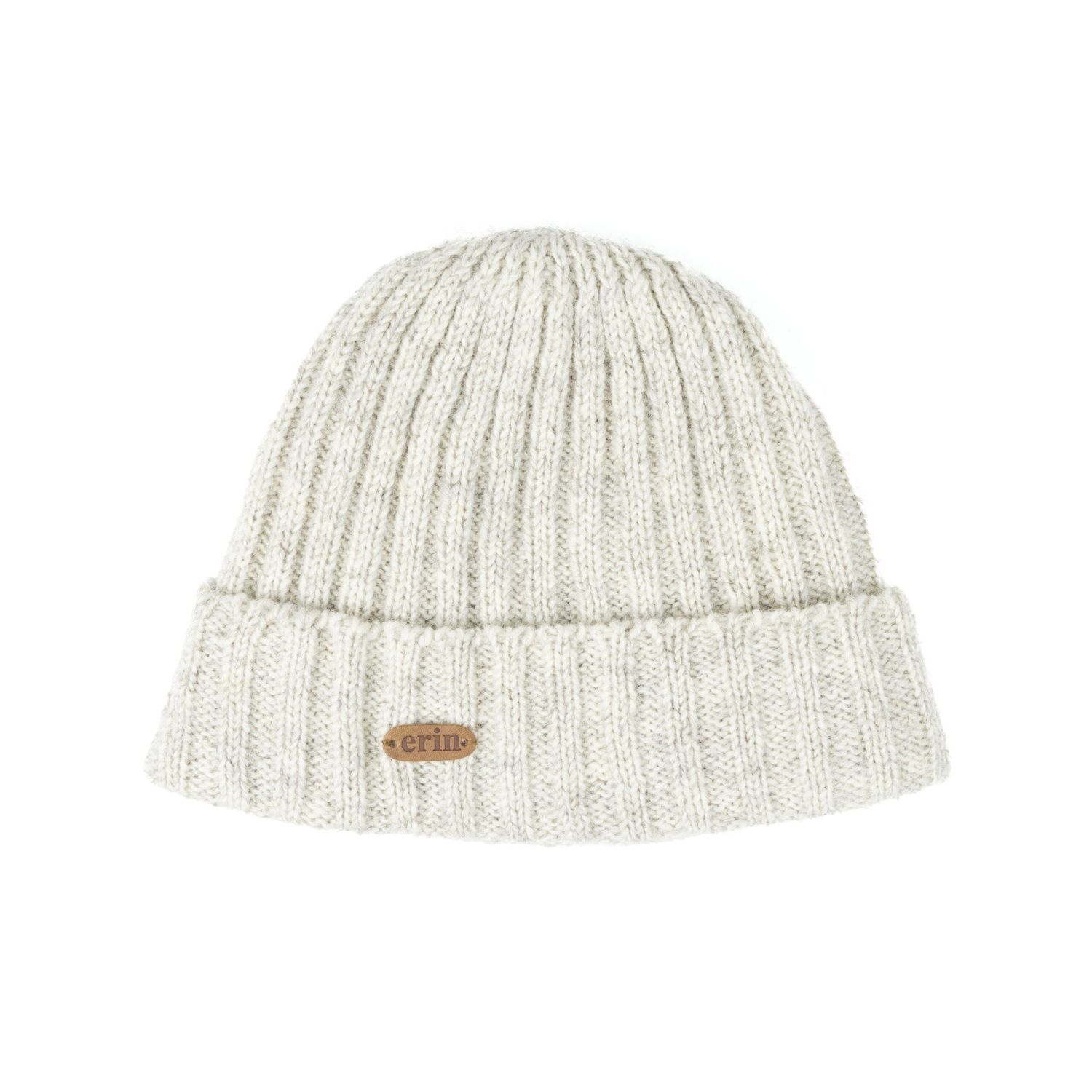 Rib Pullon Hat Turnup - Oatmeal