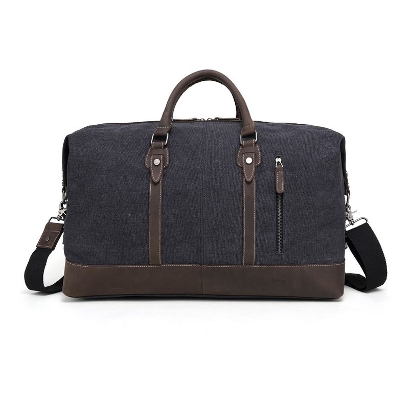Canvas Duffle Bag - Black