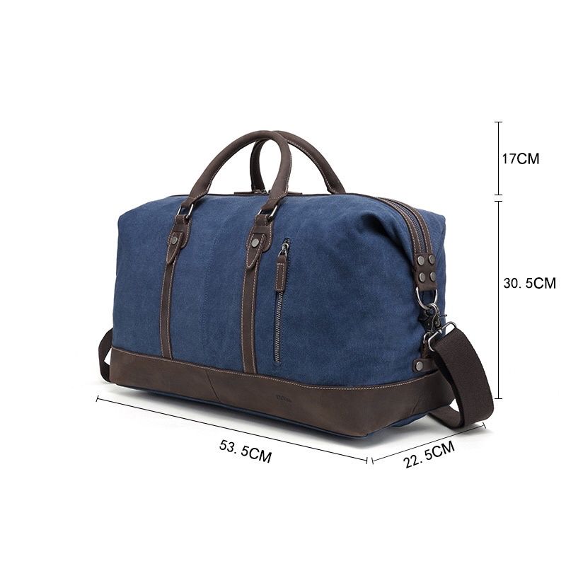 Waxed Duffle Bag - Green
