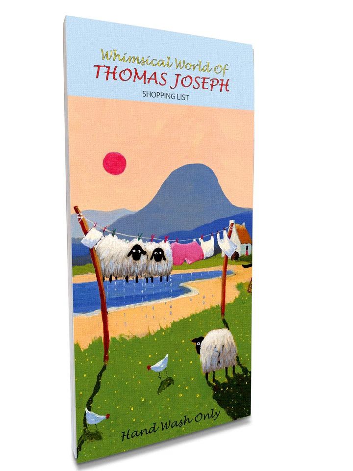 Thomas Joseph Magnetic Notepad - Hand Wash Only