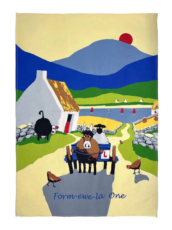 Thomas Joesph Tea Towel- Form-ewe-la one