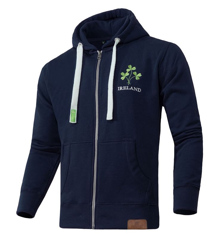 Sprig Ireland Full Zip Hoody - Navy