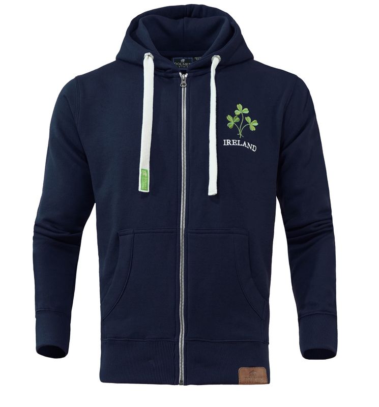 Sprig Ireland Full Zip Hoody - Navy X