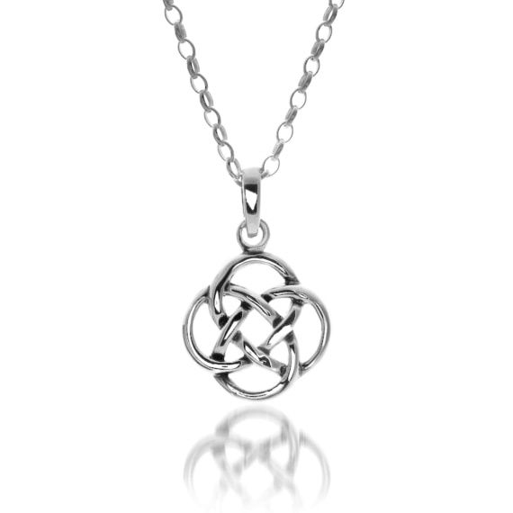 Celtic Knots Pendant - Sterling Silver