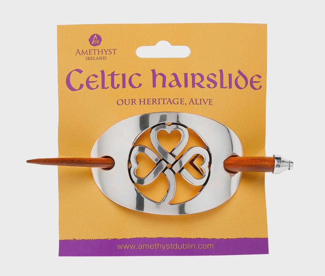 Large Hairslide- Shamrock