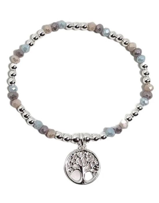 Bead Tree of Life Stretch Bracelet