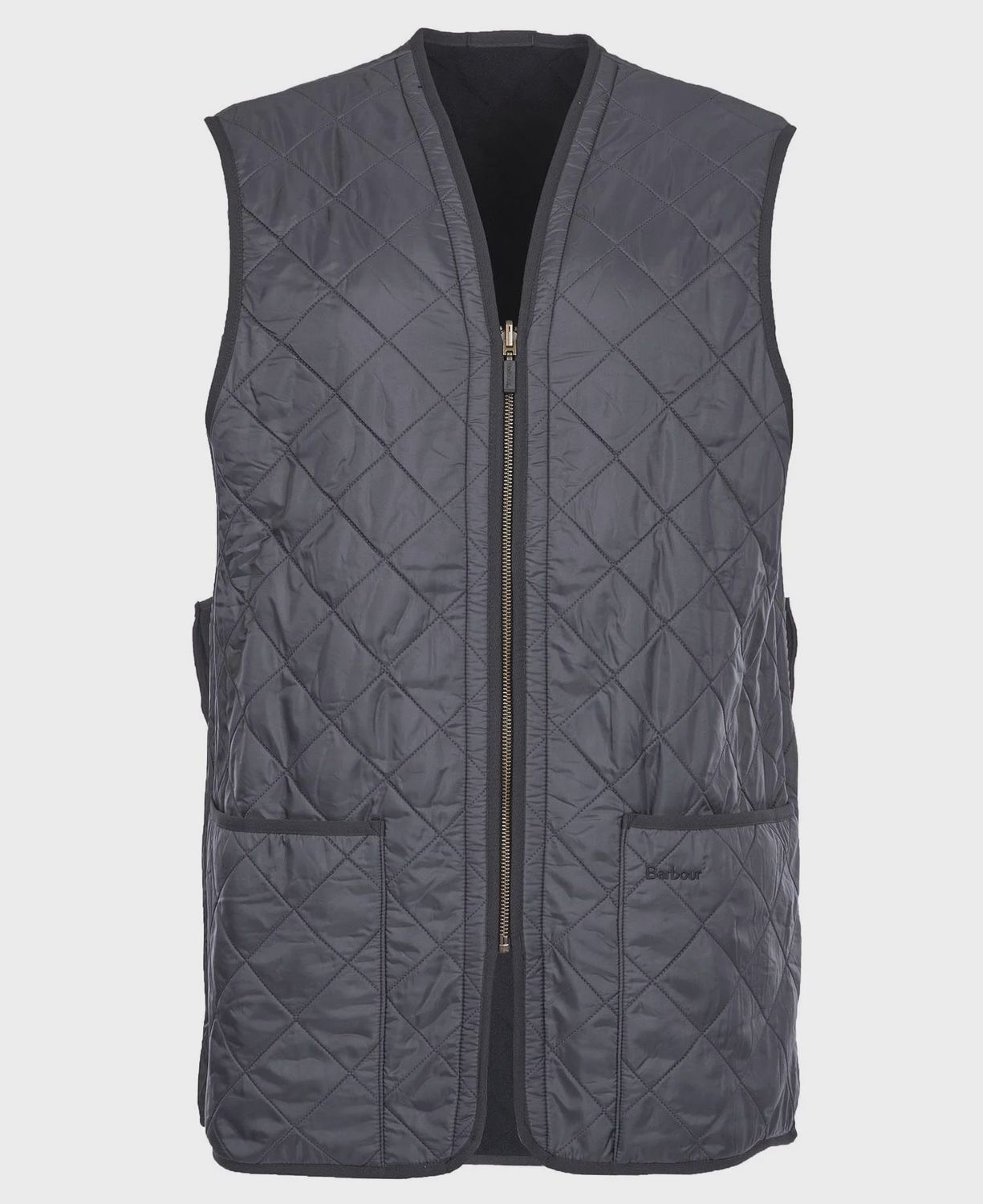 Men&#39;s Barbour Polarquilt Zip in Liner - Navy, Size: XS