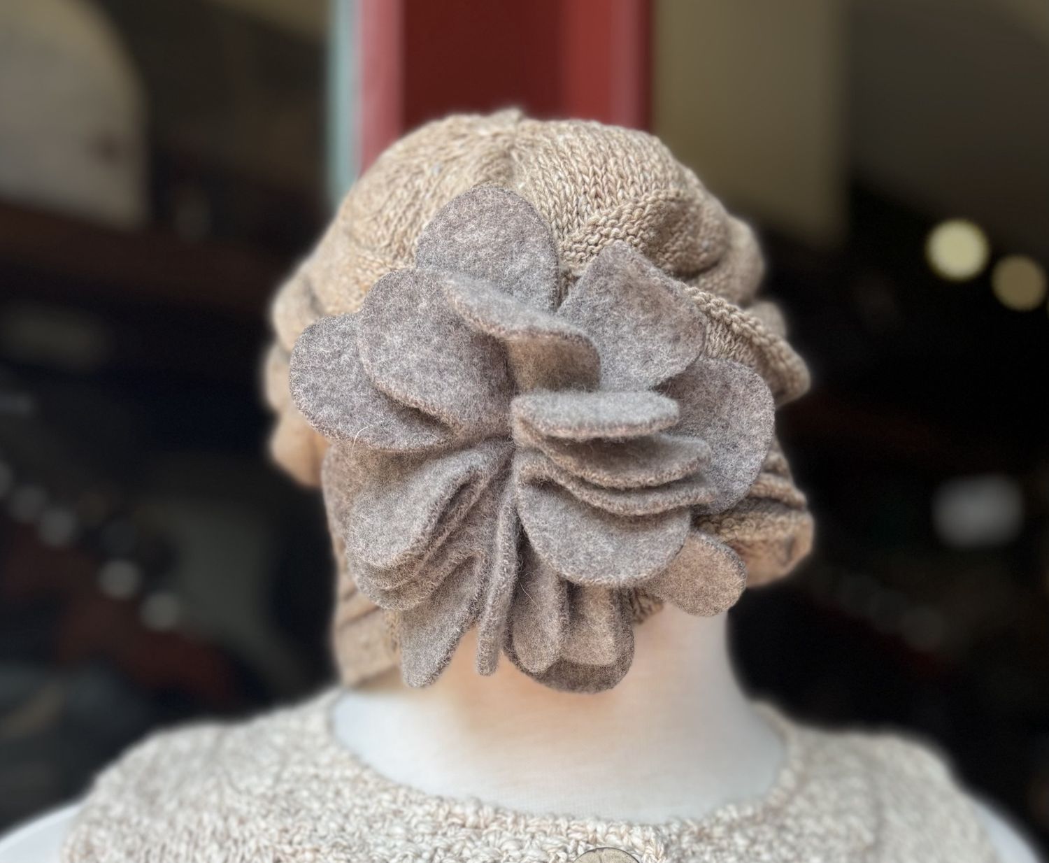 Kilcarra Floral Hat - Oat