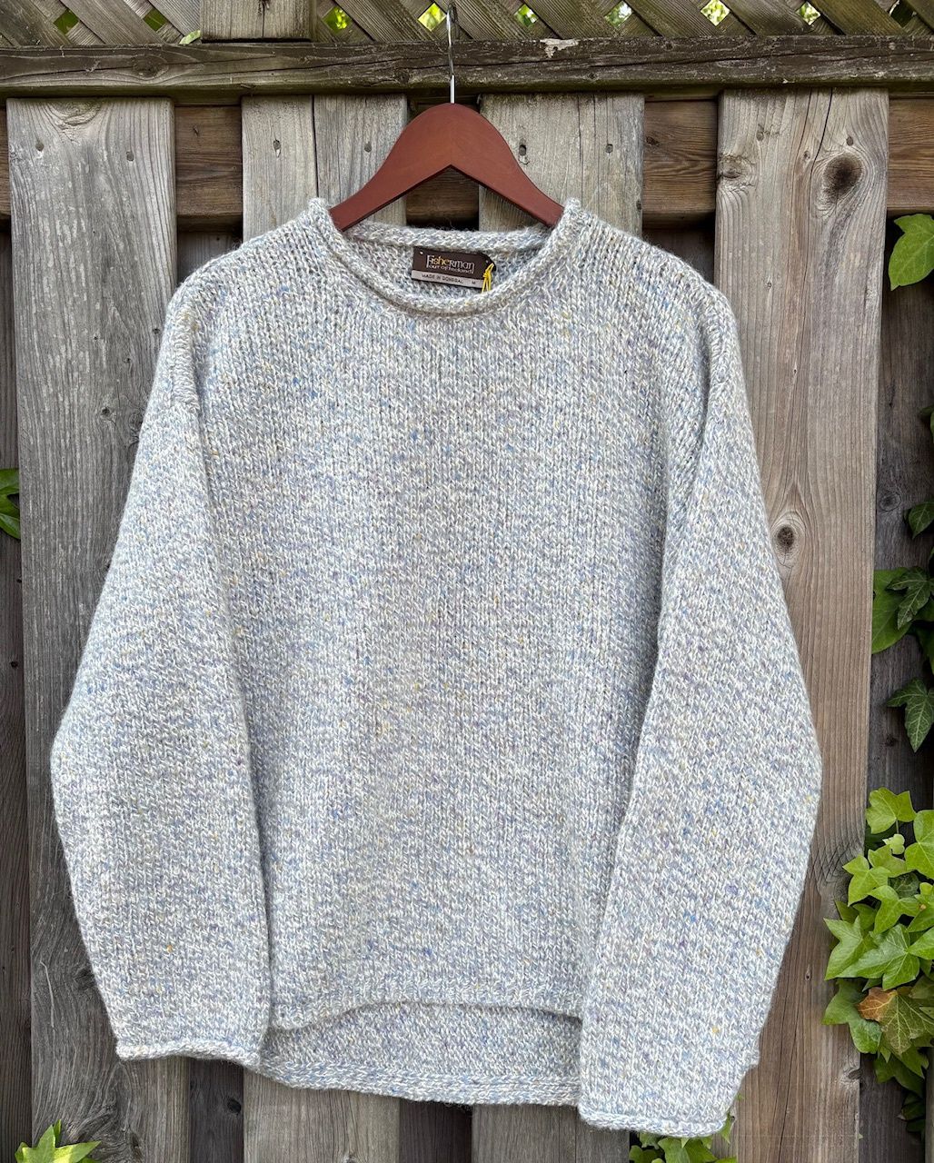 Roll Neck Curved Back - Thistle