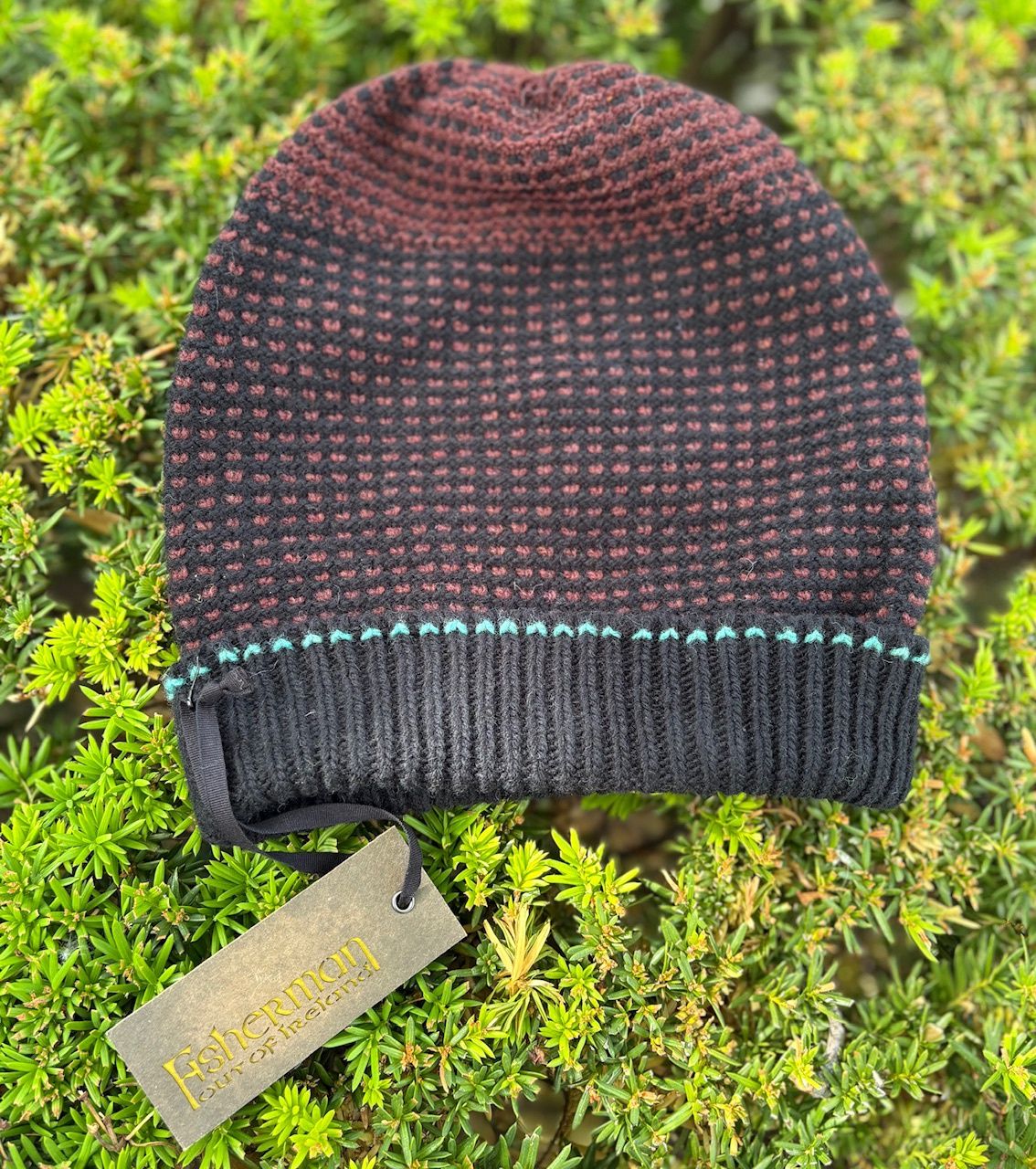 Birds Eye Stitch Hat - Dark Umber