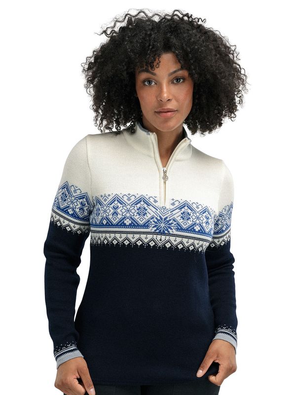 Moritz Woman&#39;s Sweater - Navy White Ultramarine