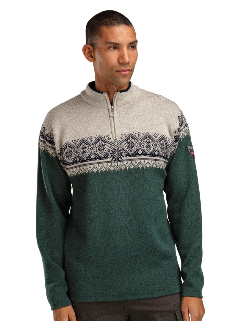 Moritz Masc Sweater - Pine Green Sand