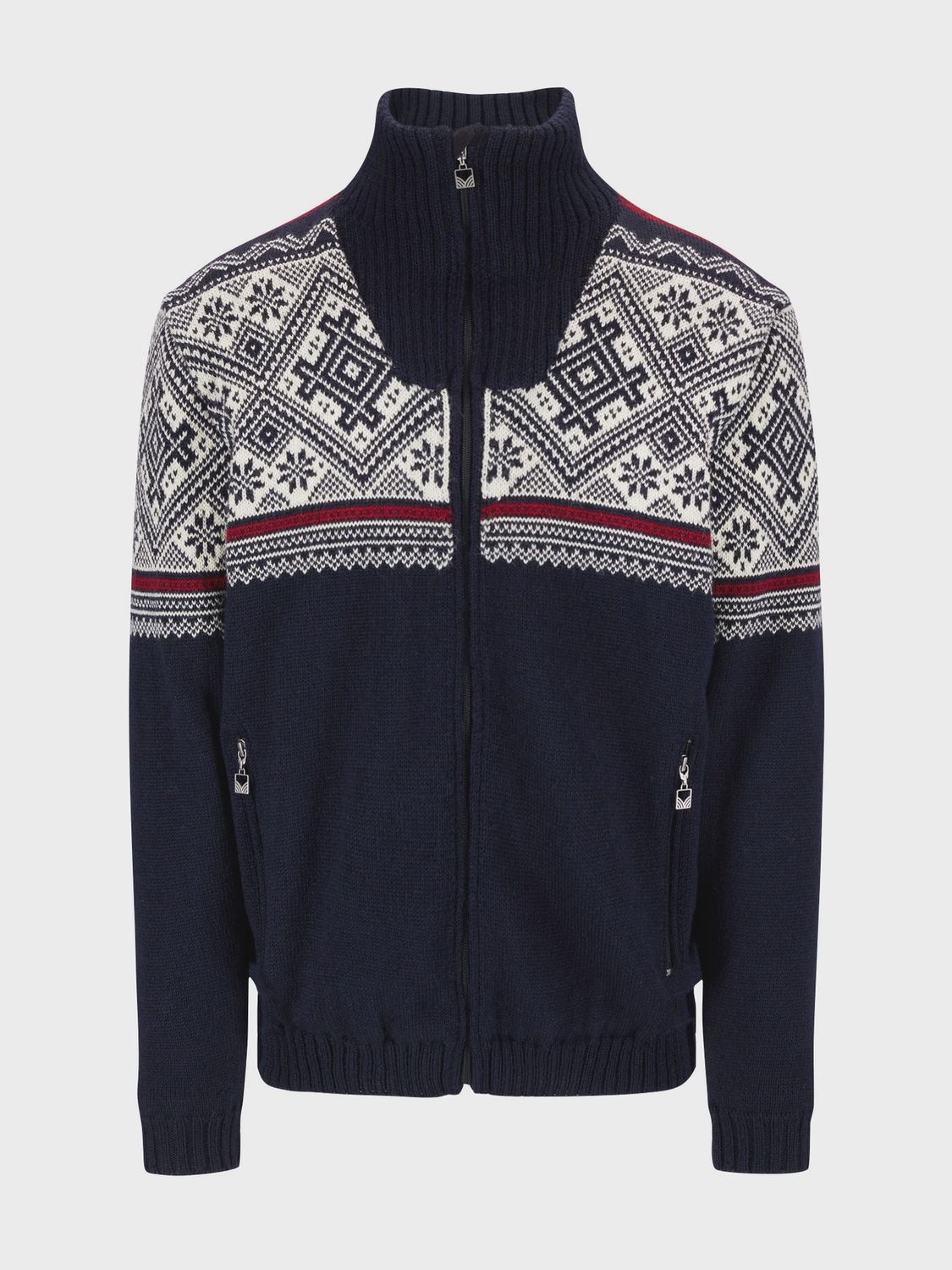 Hardanger  Wind Proof Men&#39;s  Jacket - Navy Off White Redrose, Size: S