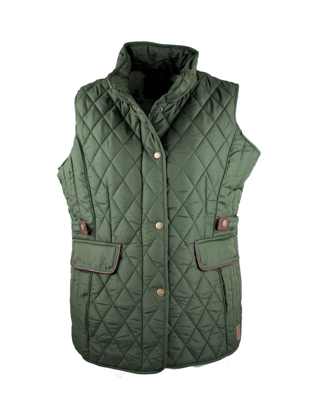 Maya Gilet - Green, Size: XS(8UK)