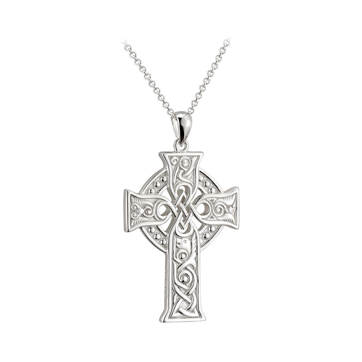 Four Apostles Large Celtic Cross Pendant