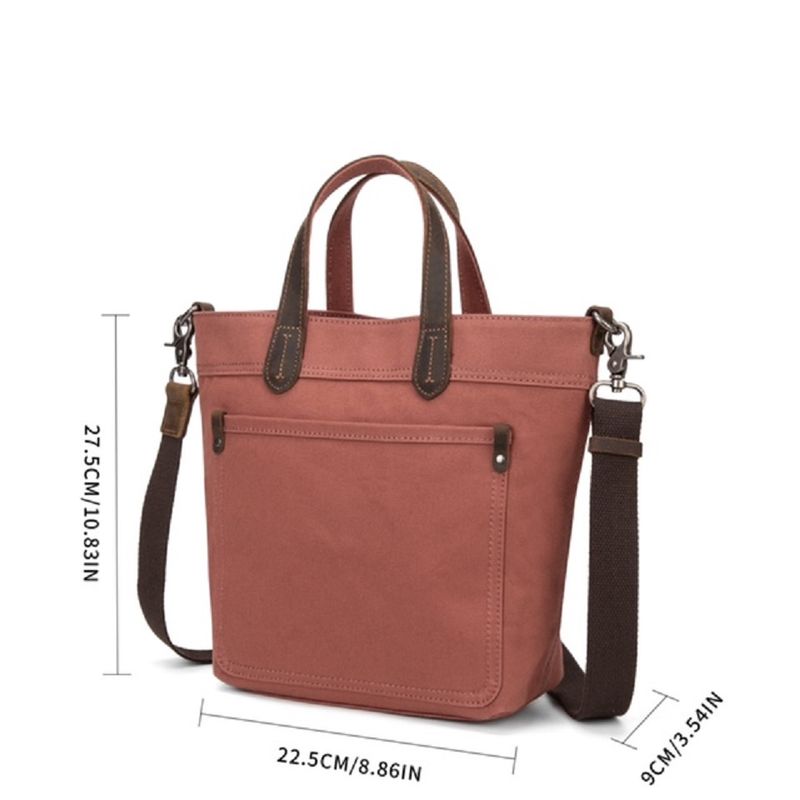 Canvas Tote Bag - Rust